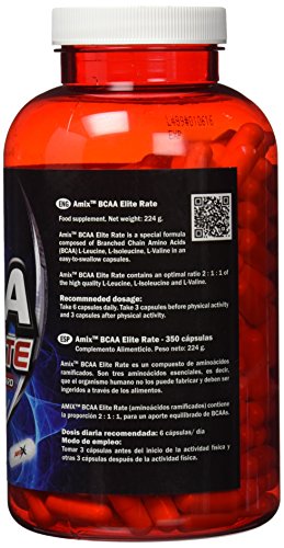 Amix Bcaa Elite Rate 350 Caps 300 g Amix Bcaa Elite Rate 350 Caps 300 g