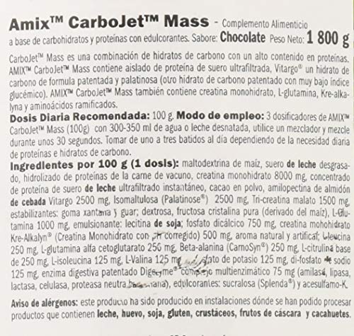Amix Carbojet Mass Professional 1800 Gr