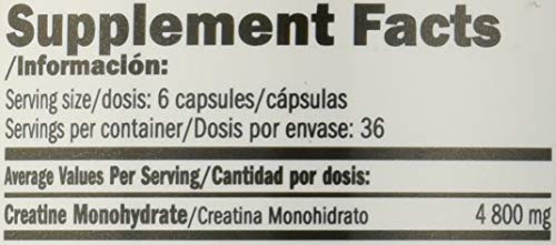 Amix Creatine Monohydrate 220 Caps 940 g Amix Creatine Monohydrate 220 Caps 940 g