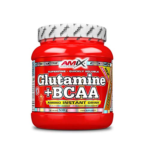 Amix Glutamina+Bcaa 530 Gr Naranja 0.53 530 g
