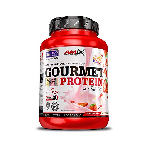 Amix Gourmet Protein 1 Kg Fresa-Choco Blanco 1000 g