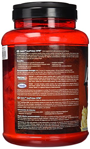 Amix Isoprime Cfm Isolate 1 Kg Doble-Chocolate Blanco 1 1000 g Amix Isoprime Cfm Isolate 1 Kg Doble-Chocolate Blanco 1 1000 g