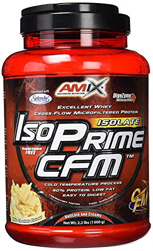 AMIX Isoprime CFM Isolate - 1 Kg Doble Chocolate blanco AMIX Isoprime CFM Isolate - 1 Kg Doble Chocolate blanco