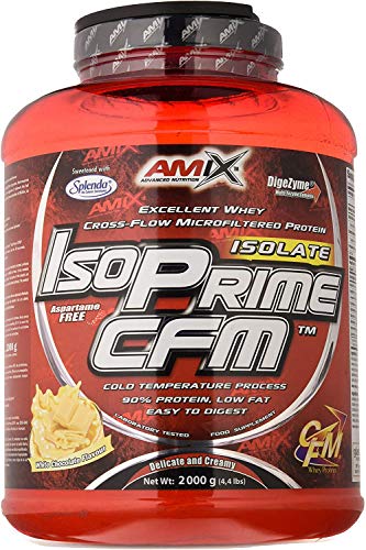 Amix Isoprime Cfm Isolate Doble-Chocolate Blanco 2000 g