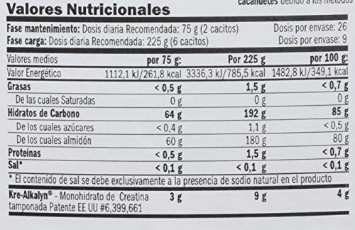 Amix Vitargo+Krealkalyn 2 Kg Naranja 2000 g