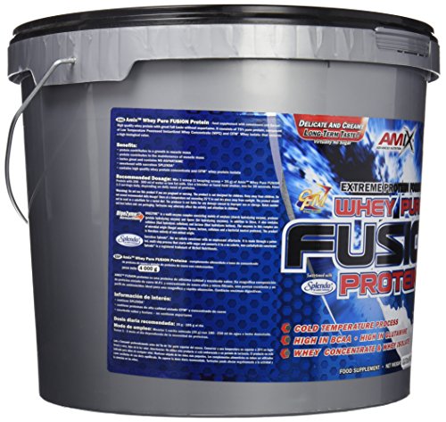 Amix Whey Pure Fusion 4 Kg Doble-Chocolate Blanco 4000 g Amix Whey Pure Fusion 4 Kg Doble-Chocolate Blanco 4000 g