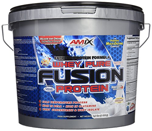 Amix Whey Pure Fusion 4 Kg Doble-Chocolate Blanco 4000 g Amix Whey Pure Fusion 4 Kg Doble-Chocolate Blanco 4000 g