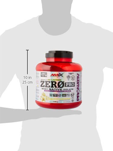 Amix Zeropro Protein 2 Kg Doble-Chocolate Blanco 2000 g Amix Zeropro Protein 2 Kg Doble-Chocolate Blanco 2000 g