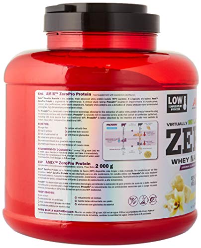 Amix Zeropro Protein 2 Kg Doble-Chocolate Blanco 2000 g Amix Zeropro Protein 2 Kg Doble-Chocolate Blanco 2000 g