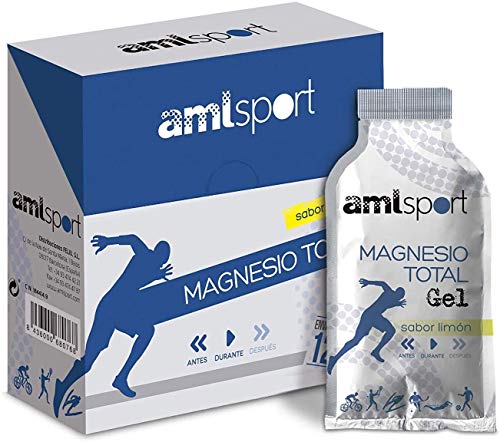 AMLsport - Magnesio total – 12 sobres de 20 ml (sabor limón) disminuye el cansancio y la fatiga, mejora el funcionamiento de músculos, huesos y sistema nervioso. Apto para veganos. AMLsport - Magnesio total – 12 sobres de 20 ml (sabor limón) disminuye el cansancio y la fatiga, mejora el funcionamiento de músculos, huesos y sistema nervioso. Apto para veganos.