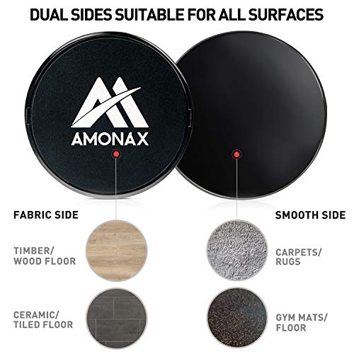 Amonax Core Sliders (Negro(Entrenamiento))