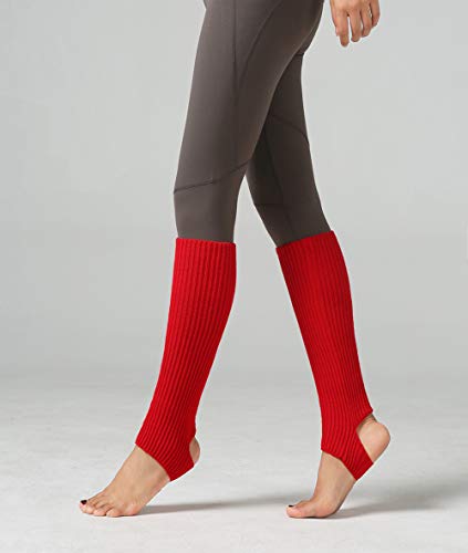 Amorar Calentadores de piernas para invierno, deportes, yoga, calentadores, calcetines de ballet, calcetines de ballet, botas, cubrebotas con diseño de apertura en el talón de 43 cm, paquete único Amorar Calentadores de piernas para invierno, deportes, yoga, calentadores, calcetines de ballet, calcetines de ballet, botas, cubrebotas con diseño de apertura en el talón de 43 cm, paquete único