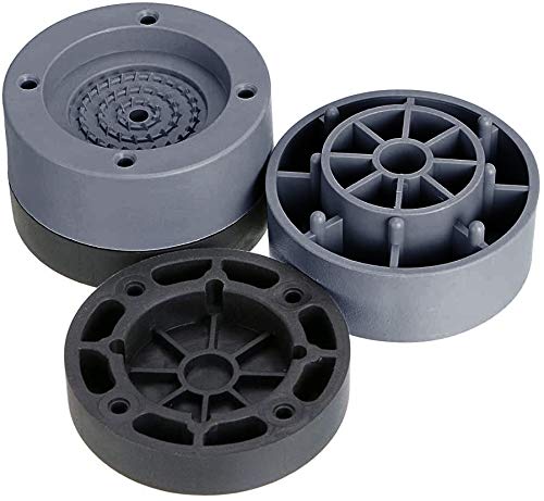 Amortiguador de Vibraciones para Lavadoras Queta 4pcs Universal Arandelas Antivibraciones para Lavadora y Secadora, Soporte de Goma Antivibración de Bajo Ruido (gris, 4 cm) Amortiguador de Vibraciones para Lavadoras Queta 4pcs Universal Arandelas Antivibraciones para Lavadora y Secadora, Soporte de Goma Antivibración de Bajo Ruido (gris, 4 cm)