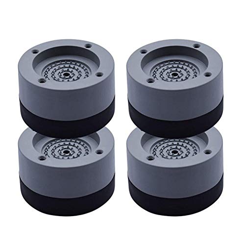 Amortiguador de Vibraciones para Lavadoras Queta 4pcs Universal Arandelas Antivibraciones para Lavadora y Secadora, Soporte de Goma Antivibración de Bajo Ruido (gris, 4 cm) Amortiguador de Vibraciones para Lavadoras Queta 4pcs Universal Arandelas Antivibraciones para Lavadora y Secadora, Soporte de Goma Antivibración de Bajo Ruido (gris, 4 cm)
