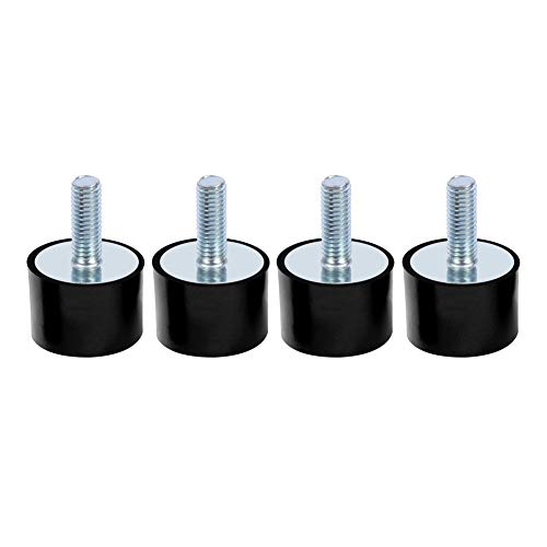 Amortiguadores de Goma, Juego de 4 Montajes Aisladores de Goma con Tacos M8 Antivibración Silentblock para Embarcación (VD30*20 M8*23) Amortiguadores de Goma, Juego de 4 Montajes Aisladores de Goma con Tacos M8 Antivibración Silentblock para Embarcación (VD30*20 M8*23)