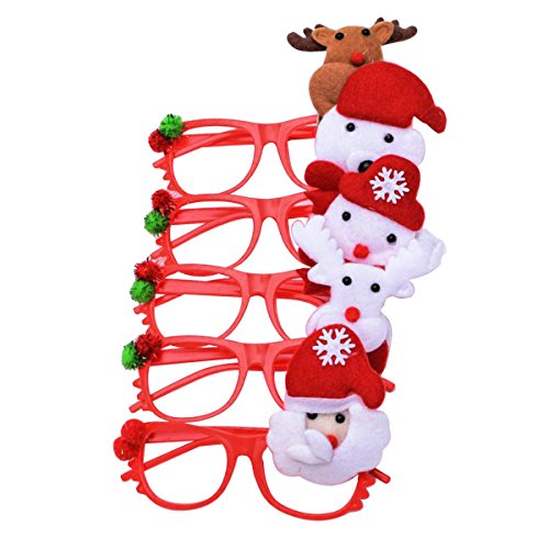 Amosfun 5 UNIDS Gafas Divertidas LED Navidad Vidrios Luminosos Fiesta Prop Regalo de CumpleaƱos de Navidad para NiƱos Favores de Fiesta (Aleatorio) Amosfun 5 UNIDS Gafas Divertidas LED Navidad Vidrios Luminosos Fiesta Prop Regalo de CumpleaƱos de Navidad para NiƱos Favores de Fiesta (Aleatorio)