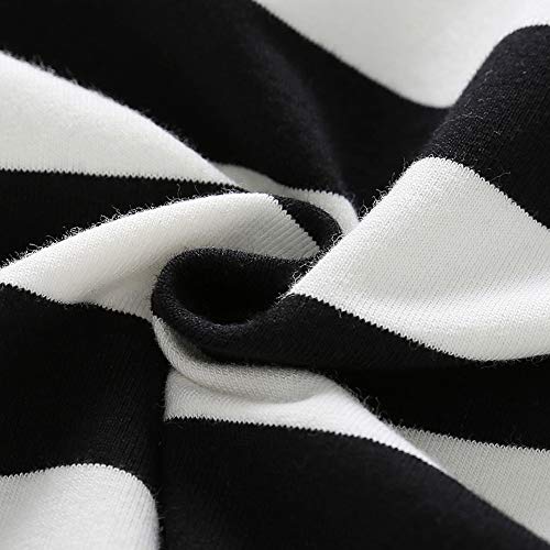 amropi NiƱa Raya Deportivos Conjunto de Ropa Chaqueta Sudadera Tops y Trotar Pantalones 2 Piezas Trajes por 4-15 aƱos(Blanco Negro,10-13 aƱos) amropi NiƱa Raya Deportivos Conjunto de Ropa Chaqueta Sudadera Tops y Trotar Pantalones 2 Piezas Trajes por 4-15 aƱos(Blanco Negro,10-13 aƱos)