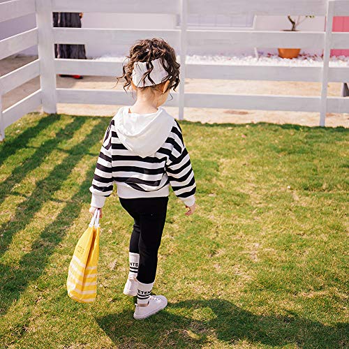amropi NiƱa Raya Deportivos Conjunto de Ropa Chaqueta Sudadera Tops y Trotar Pantalones 2 Piezas Trajes por 4-15 aƱos(Blanco Negro,10-13 aƱos) amropi NiƱa Raya Deportivos Conjunto de Ropa Chaqueta Sudadera Tops y Trotar Pantalones 2 Piezas Trajes por 4-15 aƱos(Blanco Negro,10-13 aƱos)