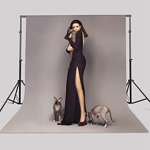 Amzdeal Soporte de fondo para fotografía 155-300 cm sistema de soporte de estodio profesional Amzdeal Soporte de fondo para fotografía 155-300 cm sistema de soporte de estodio profesional