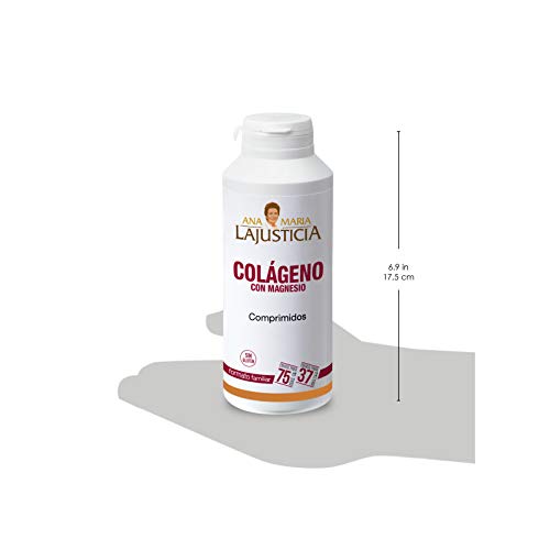 Ana Maria Lajusticia - Colágeno con magnesio – 900 comprimidos articulaciones fuertes y piel tersa. Regenerador de tejidos con colageno hidrolizado tipo 1 y tipo 2. Envase para 150 días de tratamiento Ana Maria Lajusticia - Colágeno con magnesio – 900 comprimidos articulaciones fuertes y piel tersa. Regenerador de tejidos con colageno hidrolizado tipo 1 y tipo 2. Envase para 150 días de tratamiento