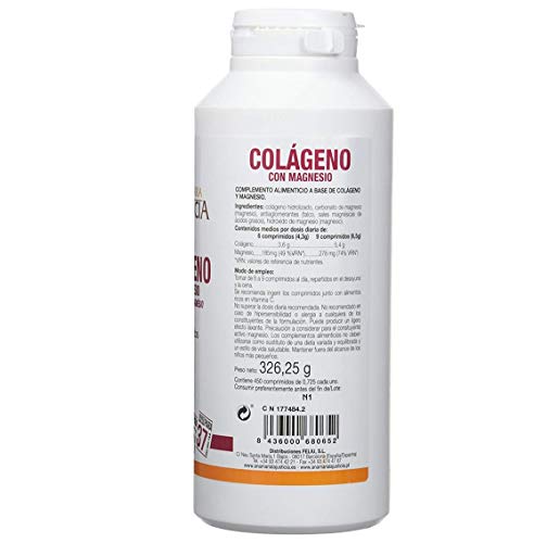 Ana Maria Lajusticia - Colágeno con magnesio – 900 comprimidos articulaciones fuertes y piel tersa. Regenerador de tejidos con colageno hidrolizado tipo 1 y tipo 2. Envase para 150 días de tratamiento Ana Maria Lajusticia - Colágeno con magnesio – 900 comprimidos articulaciones fuertes y piel tersa. Regenerador de tejidos con colageno hidrolizado tipo 1 y tipo 2. Envase para 150 días de tratamiento