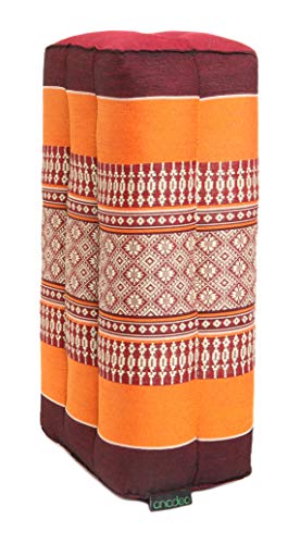ANADEO YogaProducts Standard - Cojín de Yoga y Meditación Estándar Zafu - Kapok de Allta Densidad 100% Natural - Comodidad y Firmeza - Estabilidad del Asiento - Borgoña Naranja - X1 ANADEO YogaProducts Standard - Cojín de Yoga y Meditación Estándar Zafu - Kapok de Allta Densidad 100% Natural - Comodidad y Firmeza - Estabilidad del Asiento - Borgoña Naranja - X1