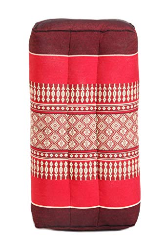 ANADEO YogaProducts Standard - Cojín de Yoga y Meditación Estándar Zafu - Kapok de Allta Densidad 100% Natural - Comodidad y Firmeza - Estabilidad del Asiento - Rojo Burgundy - X1 ANADEO YogaProducts Standard - Cojín de Yoga y Meditación Estándar Zafu - Kapok de Allta Densidad 100% Natural - Comodidad y Firmeza - Estabilidad del Asiento - Rojo Burgundy - X1