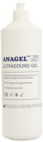 Anagel - Gel conductor de ultrasonidos para monitor fetal Doppler (1 L) Anagel - Gel conductor de ultrasonidos para monitor fetal Doppler (1 L)