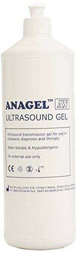 Anagel - Gel conductor de ultrasonidos para monitor fetal Doppler (1 L)