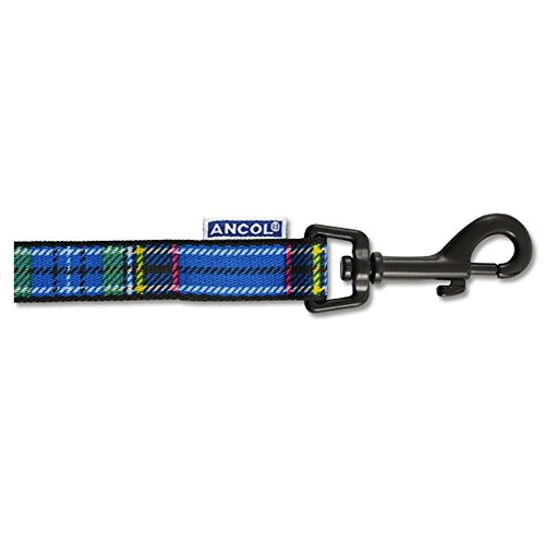 Ancol Nylon Lead Tartan Red 1m X19mm Sz 1-9 Ancol Nylon Lead Tartan Red 1m X19mm Sz 1-9
