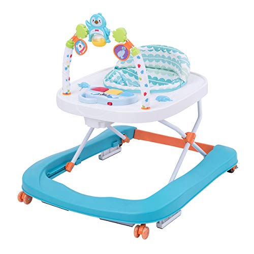 Andador para Bebé Primeros pasos Andador Redondo Multifuncional Baby Go, Andador Plegable de Música para Niños Pequeños de Primer Paso con Bandeja de Alimentación EN1273:2005 Andador para Bebé Primeros pasos Andador Redondo Multifuncional Baby Go, Andador Plegable de Música para Niños Pequeños de Primer Paso con Bandeja de Alimentación EN1273:2005