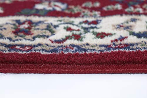 Andiamo - Alfombra Oriental clásica (60 x 110 cm), Color Rojo, 721681 Andiamo - Alfombra Oriental clásica (60 x 110 cm), Color Rojo, 721681
