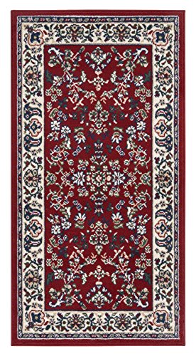 Andiamo - Alfombra Oriental clásica (60 x 110 cm), Color Rojo, 721681