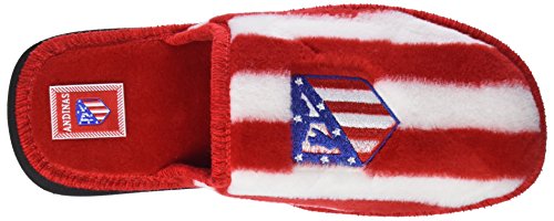 Andinas, Zapatillas de casa Unisex, Multicolor (RAYAS BLANCO-ROJO BORD. ATCO. MADRID), 43 EU Andinas, Zapatillas de casa Unisex, Multicolor (RAYAS BLANCO-ROJO BORD. ATCO. MADRID), 43 EU