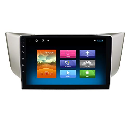 Android 10 Car Navigation Bluetooth WiFi Mirror Connection 9 Inch Touchscreen Bluetooth Car Radio para Lexus RX300 RX330 RX400H 2003-2009 Toyota Harrier 2003-2009