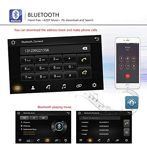 Android Car Radio para VW GPS Navigation CAMECHO Pantalla táctil capacitiva de 9 Pulgadas Bluetooth Car Stereo Player WiFi FM Radio Receptor Dual USB para Golf Polo Touran Tiguan Seat Altea