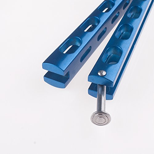 Andux Zone - Herramienta de entrenamiento plegable de metal con agujeros, hoja no ofensiva CS/HDD04 Andux Zone - Herramienta de entrenamiento plegable de metal con agujeros, hoja no ofensiva CS/HDD04