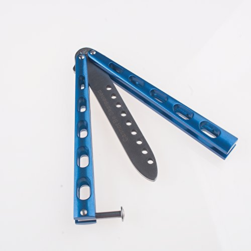 Andux Zone - Herramienta de entrenamiento plegable de metal con agujeros, hoja no ofensiva CS/HDD04 Andux Zone - Herramienta de entrenamiento plegable de metal con agujeros, hoja no ofensiva CS/HDD04