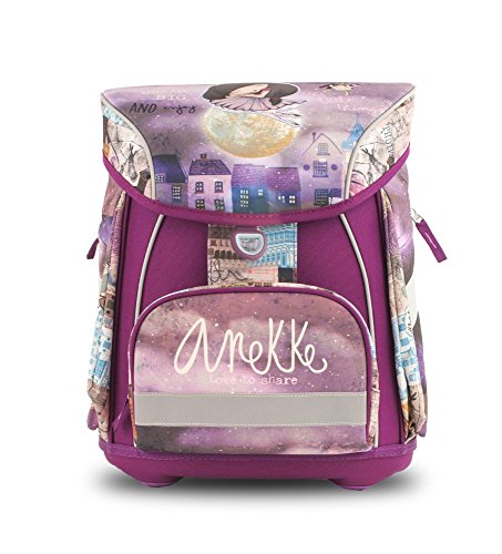 Anekke Ergo Schulranzen/Ergonomic Backpack FIDLOCK Balerina Mochila tipo casual, 42 cm, 23 liters, Multicolor (Balerina) Anekke Ergo Schulranzen/Ergonomic Backpack FIDLOCK Balerina Mochila tipo casual, 42 cm, 23 liters, Multicolor (Balerina)