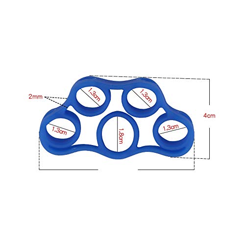 Anillo de Ejercicio y ejercitador de Dedos, fortalecedor de Agarre de Mano Kit de Entrenamiento de Agarre de antebrazo Alivio del Dolor de la muñeca y el Pulgar, Mejorar los músculos del Brazo Anillo de Ejercicio y ejercitador de Dedos, fortalecedor de Agarre de Mano Kit de Entrenamiento de Agarre de antebrazo Alivio del Dolor de la muñeca y el Pulgar, Mejorar los músculos del Brazo
