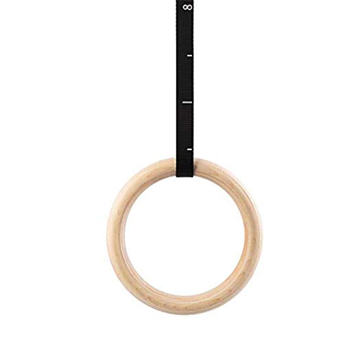 Anillos Gimnasio De Madera Entrenamientos Gimnásticos Anillo Aptitud para Gimnasia En Casa, Levantamientos Musculares Y Entrenamiento