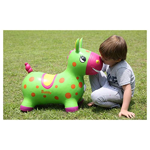Animales Hinchables - Caballo para Saltar Bomba Inflable Incluida, Caballo Inflable - Caballo de Salto para Niños con el Mejor Caucho Ecológico (Verde) Animales Hinchables - Caballo para Saltar Bomba Inflable Incluida, Caballo Inflable - Caballo de Salto para Niños con el Mejor Caucho Ecológico (Verde)