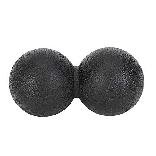 Anjing - Pelota de relajación para músculos profundos, bola de masaje de hockey y hockey, bola de masaje Shiatsu, 2 unidades, color negro