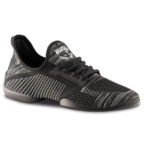 Anna Kern Hombres Zapatos de Baile/Dance Sneakers 4010 Pureflex - Negro - Suela de Sneaker [UK 9]