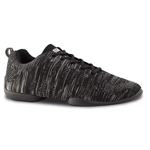 Anna Kern Hombres Zapatos de Baile/Dance Sneakers 4025 Bold - Gris/Negro - Suela de Sneaker [UK 7]
