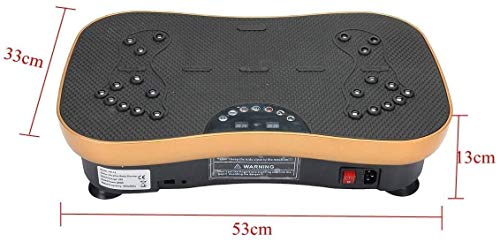ANNING Máquina De Vibración Slim Fitness Fitness 150KG / 330lb Formador De Placa De Plataforma con Bandas De Resistencia (Color: Naranja) ANNING Máquina De Vibración Slim Fitness Fitness 150KG / 330lb Formador De Placa De Plataforma con Bandas De Resistencia (Color: Naranja)