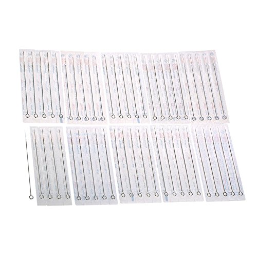Anself Agujas Tatuaje Desechables Estéril Adhesivo en 5 Modelos 1RL 3RL 5RL 7RL 9RL 50ST Anself Agujas Tatuaje Desechables Estéril Adhesivo en 5 Modelos 1RL 3RL 5RL 7RL 9RL 50ST