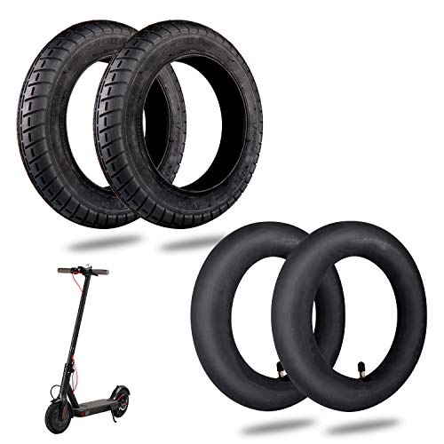 ANSENI Pack Cámara de Aire 10" y Ruedas de 10 Pulgadas de Reemplazo para Patinete Electrico de 10 Pulgadas,Neumáticos de Repuestos, Actualización de la Rueda Xiaomi M365 8,5" a 10" ANSENI Pack Cámara de Aire 10" y Ruedas de 10 Pulgadas de Reemplazo para Patinete Electrico de 10 Pulgadas,Neumáticos de Repuestos, Actualización de la Rueda Xiaomi M365 8,5" a 10"