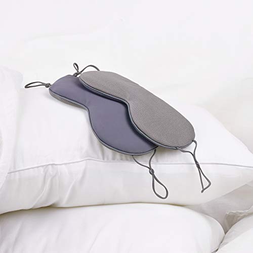 Antifaz para dormir para mujeres y hombres, máscara para dormir 3D contorneada para dormir, 100 % opaca, ultra suave transpirable con correa ajustable suave y cómoda, para sombra de ojos y persiana Antifaz para dormir para mujeres y hombres, máscara para dormir 3D contorneada para dormir, 100 % opaca, ultra suave transpirable con correa ajustable suave y cómoda, para sombra de ojos y persiana