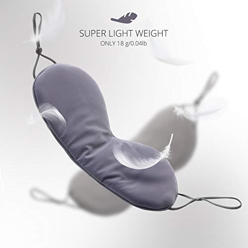 Antifaz para dormir para mujeres y hombres, máscara para dormir 3D contorneada para dormir, 100 % opaca, ultra suave transpirable con correa ajustable suave y cómoda, para sombra de ojos y persiana Antifaz para dormir para mujeres y hombres, máscara para dormir 3D contorneada para dormir, 100 % opaca, ultra suave transpirable con correa ajustable suave y cómoda, para sombra de ojos y persiana